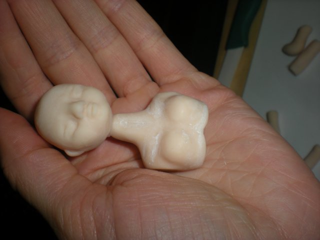 Очередная "моя первая шарнирная кукла" (фото 3)