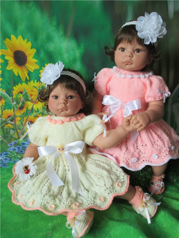 "Первая земляничка"- моя новая работа ( для малышек Lee Middleton ,реборн и всеx подобныx малышек-очаровашек)