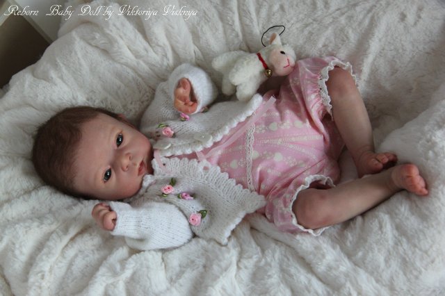 Аделиночка 2... Куколка реборн Виктории Вишни