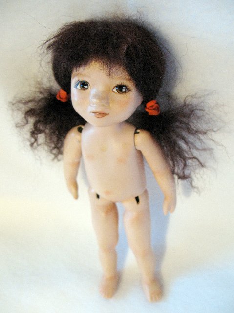 Моя первая текстильная куколка (фото 3)