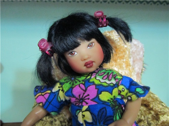 Синее утро. Helen Kish Zsu Zse Japanesque Doll (фото 4)