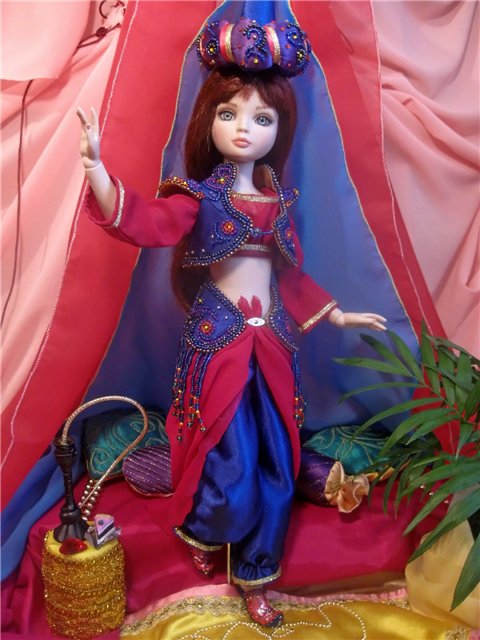 Немного сказки(фантазийные наряды для куколок LittleFee,PukiFee,MiniFee,Ellowyne)