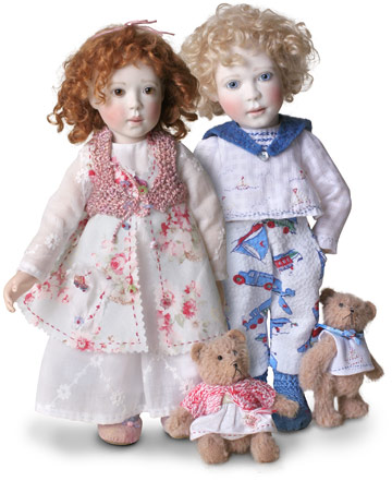 Куклы и аксессуары от супружеской пары Линн и Майкл Роше (Lynne and Michael Roche)