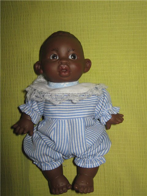Пупс D'Anton Jos '96года и моя негритянская куклосемейка