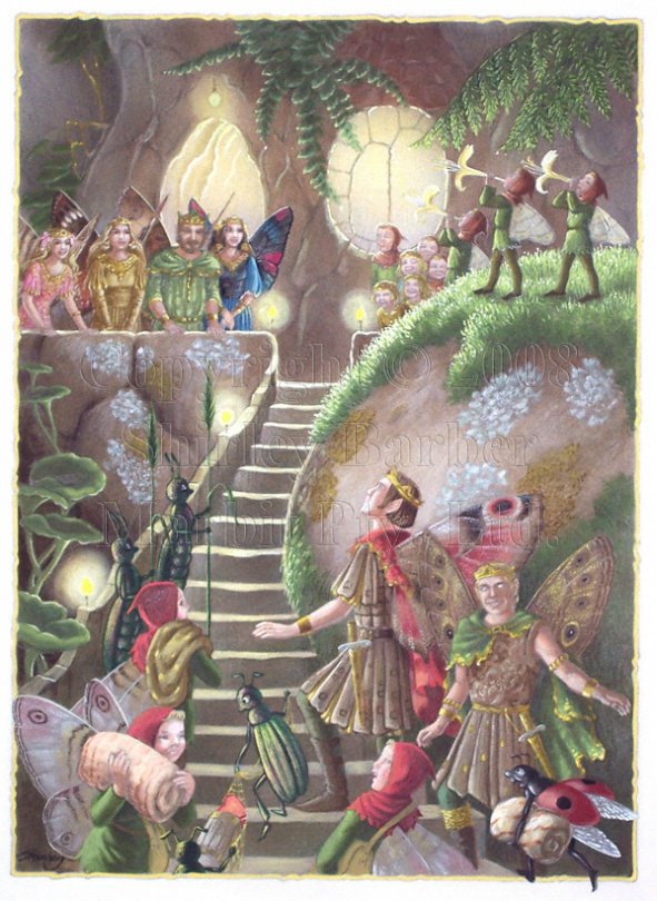 Мир эльфов и фей от Ширли Барбер (SHIRLEY BARBER)