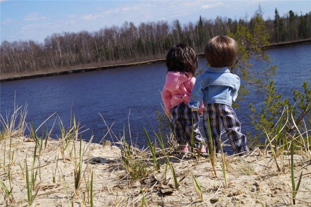 А у нас случилась... ЛЮБОФ... Куклы БЖД