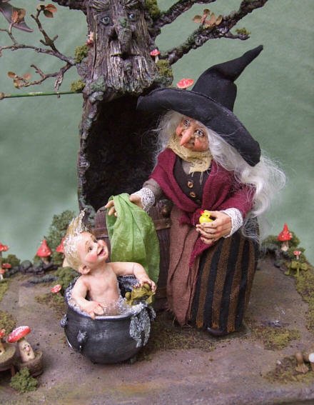 Микромир Силке Янас-Шлессер. Куклы Silke Janas-Schloesser dolls