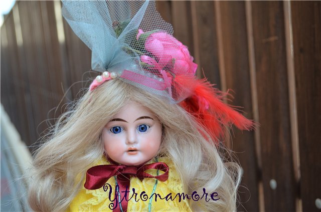 Антикварная кукла Ernst Heubach 1900 года