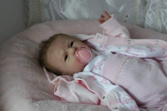 Мой слааадкий ангел! Девочка реборн Виктории Вишни