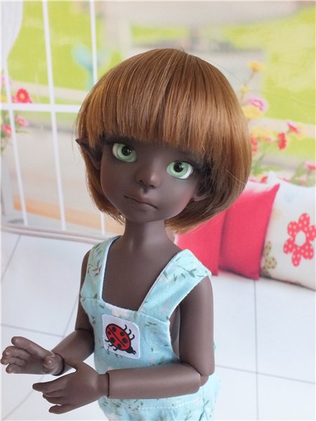 Орешек в шоколаде или Уголёк! Nutmeg dark tan от Kaye Wiggs (фото 7)