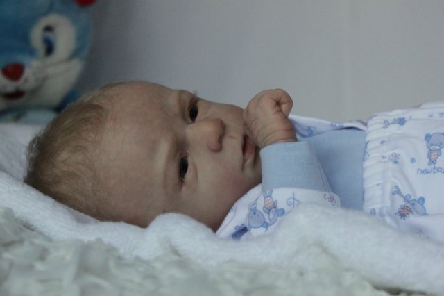 Белокурый ангел Саввушка! Куколка реборн Виктории Вишни