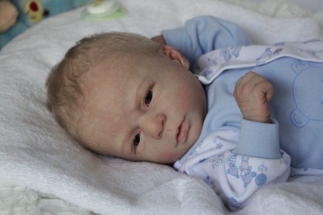 Белокурый ангел Саввушка! Куколка реборн Виктории Вишни