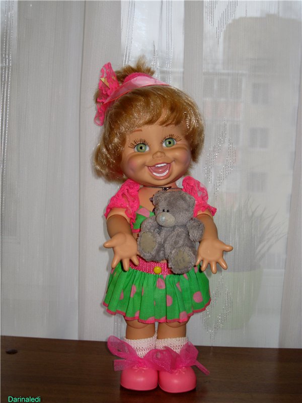 Натали - сладкая ягодка! Кукла Galoob Baby Face (фото 5)