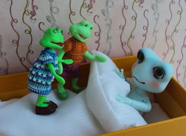 А мы не ждали, не гадали... Или наш новый житель от Pipos, лягушонок Trudy | Бэйбики А мы не ждали, не гадали... Или наш новый житель от Pipos, лягушонок Trudy