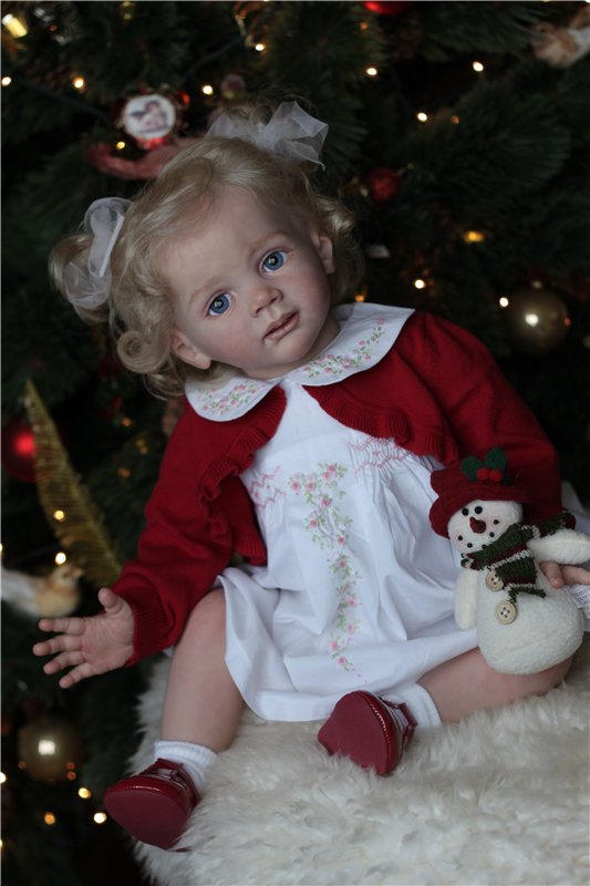 Цветочек мой аленький! Кукла реборн Fridolin, художник А.Арутюнян (фото 9)