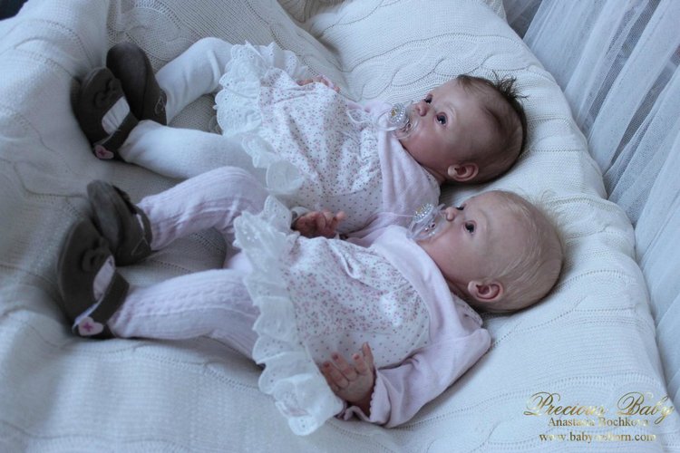 Мы двойняшки! Куклы реборн Анастасии Бочковой