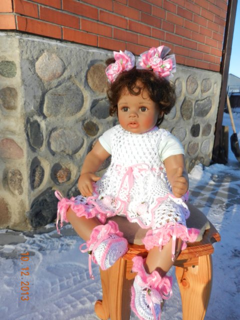 Малышки в розовом или мои новые вязалочки (фото 6)