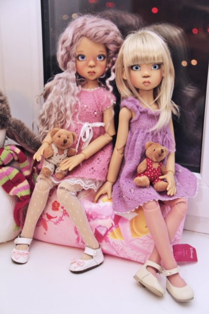 Всем привет!Вот и мои первые девчонки от Кайе Виггз