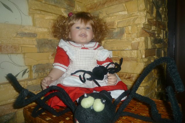 Храбрая девочка. lee Middleton Little Miss Muffet, Jane Pinkstaff (фото 4)