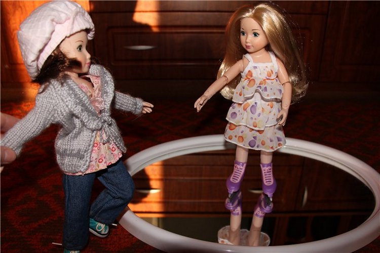 Фигурное катание — Куклы Jolina Zapf (Джолина): шарнирные балерины