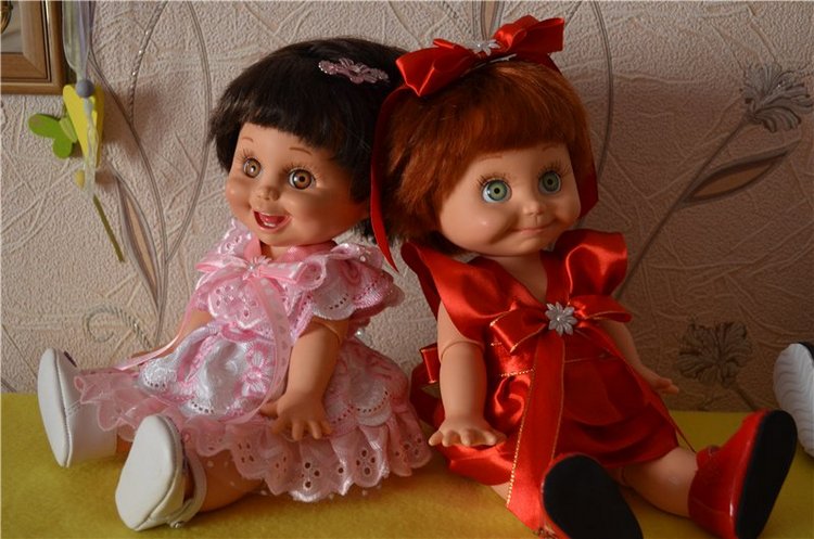 Поздравление с праздником от Фэйсинок, Galoob Baby Face doll (фото 5)