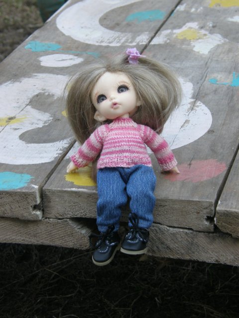 Первая вылазка на улицу. Puki fee Ante, bjd (фото 5)