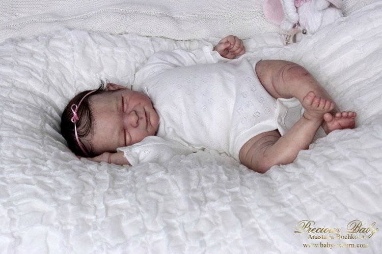 Первая улыбка... Кукла реборн Анастасии Бочковой