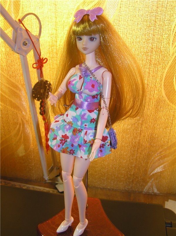 Фотосессия Миланы - Кукла J-doll на теле Obitsu (фото 8)