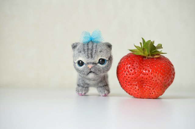 Летние денечки. Валяные из шерсти игрушки своими руками (фото 4)