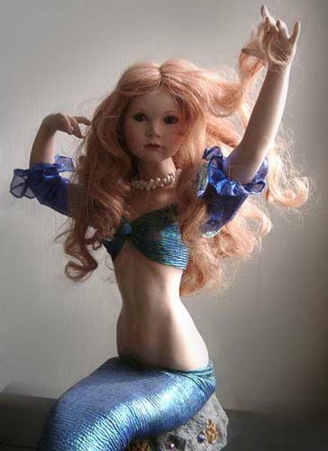 Русалки - миф или... Знакомство с куклой Sira die Meerjungfrau (морская нимфа) от Shirley