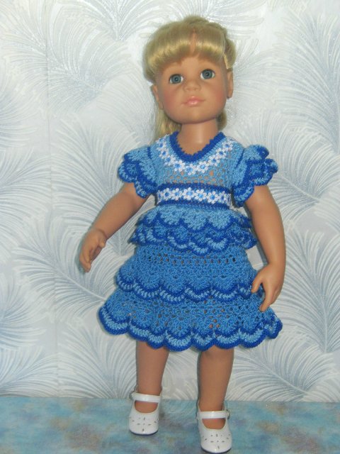 Новая коллекция летних вязаных нарядов для фейсинок, готциков, паолок под названием "Ромашки"