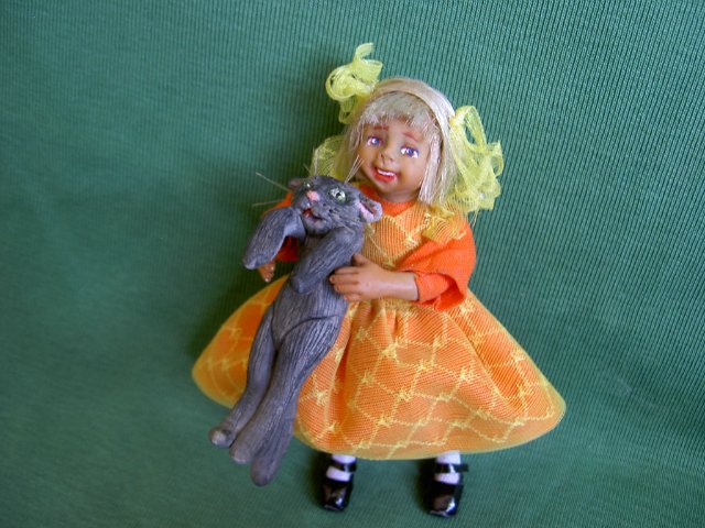 Лиза, авторская кукла — Лепка авторских кукол: полимерная глина (фото 3)