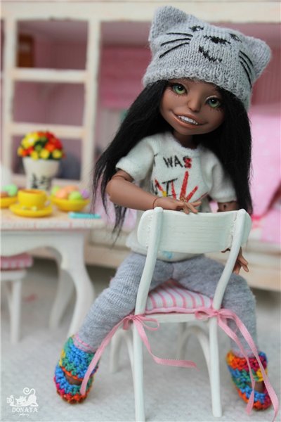 Мирелька, авторская шарнирная кукла Марии Пикуновой "Домисоль"