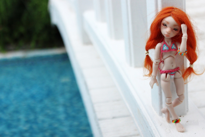 Как Фиби в отпуск съездила. Авторская бжд-мышка Лидии Снуль (фото 8)