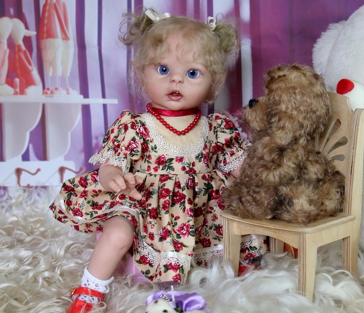 Луночка — Куклы Реборн (Reborn): работы мастеров (фото 9)