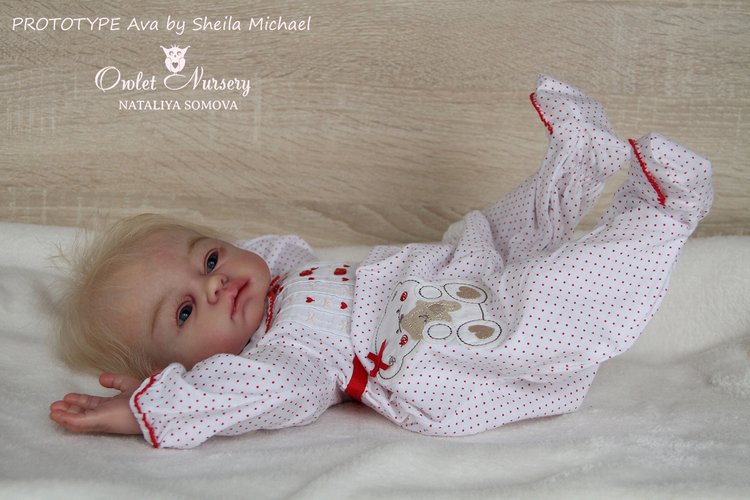 Сильвия - мой прототип Ava от скульптора Sheila Michael. Кукла реборн Наталии Сомовой