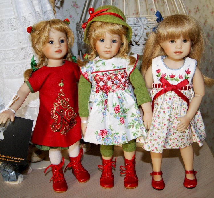 Плюшек много не бывает - маленькие принцессы от Heidi Plusczok