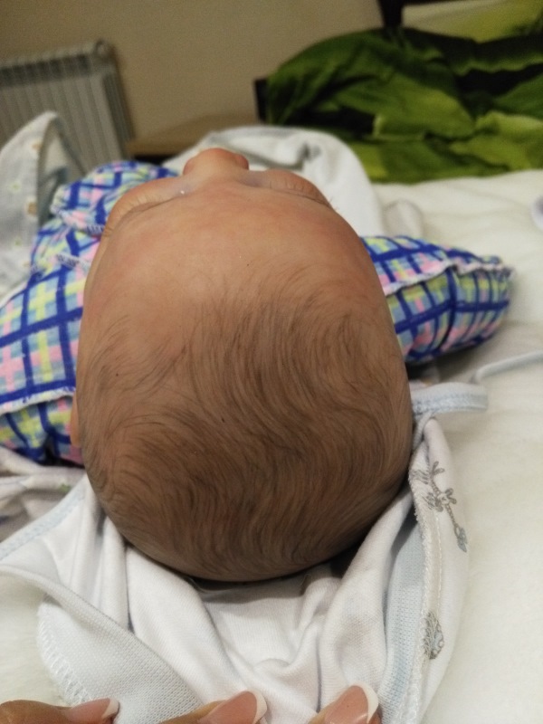 Переделка пупса. Или еще одна головушка в мой детсткой. Наденька (фото 10)