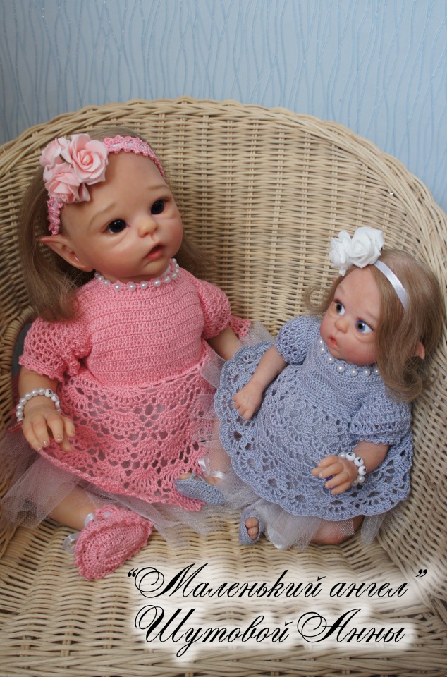Цветочные эльфы. Кукла-реборн Шутовой Анны