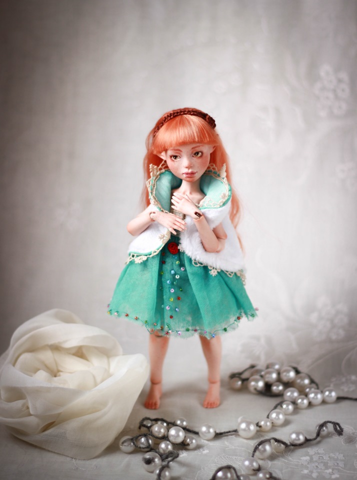 Девочки-эльфийки от Skvorkadolls. Шарнирные авторские куклы (фото 9)