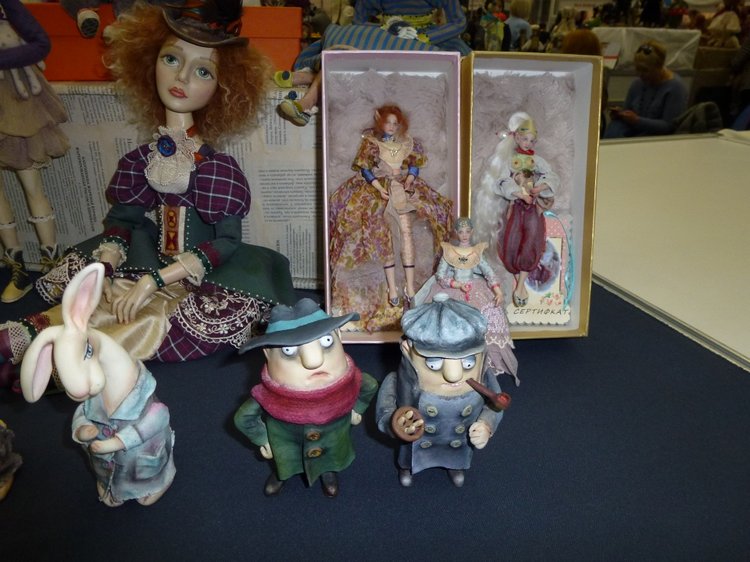 Весенний Бал Кукол на Тишинке: Куклы