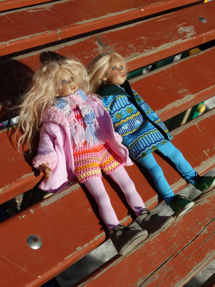 Весенняя прогулка — Куклы Annette Himstedt (Аннетт Химстедт): коллекционные