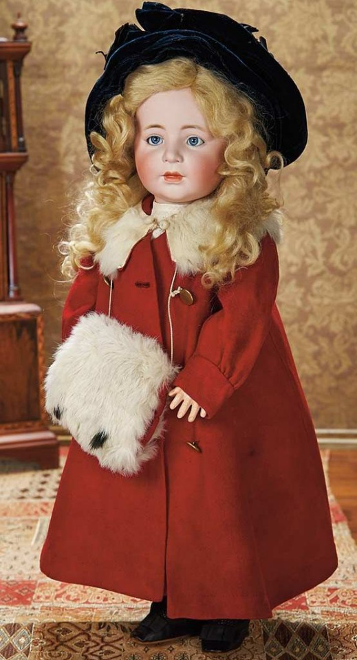 Внимание, опасный вирус — Редкие антикварные куклы и реплики: воск (фото 8)