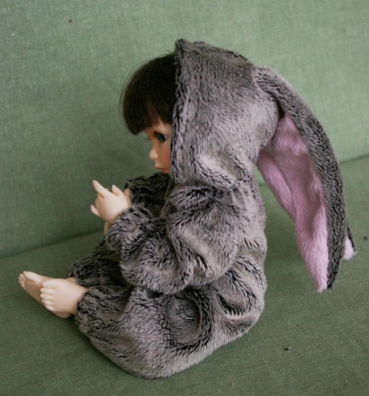 "Трусишка зайка серенький" или новый костюмчик для BJD Littlefee (фото 4)