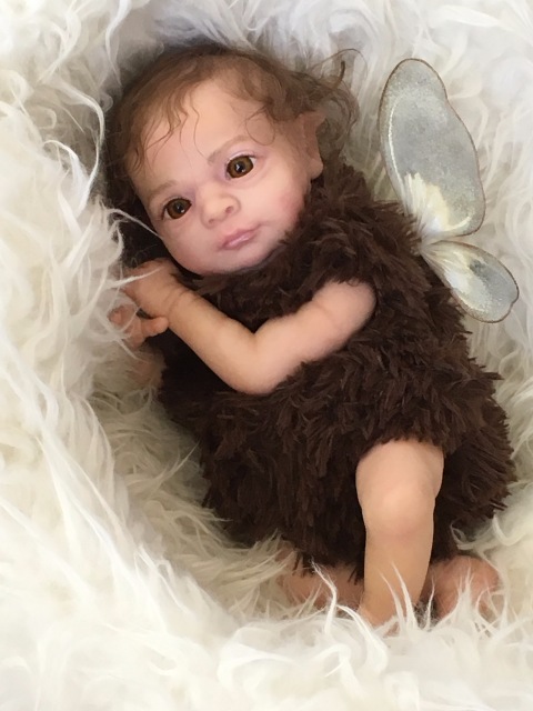 Лесной Эльфёныш,кукла-реборн Элины Кудрявцевой (фото 3)