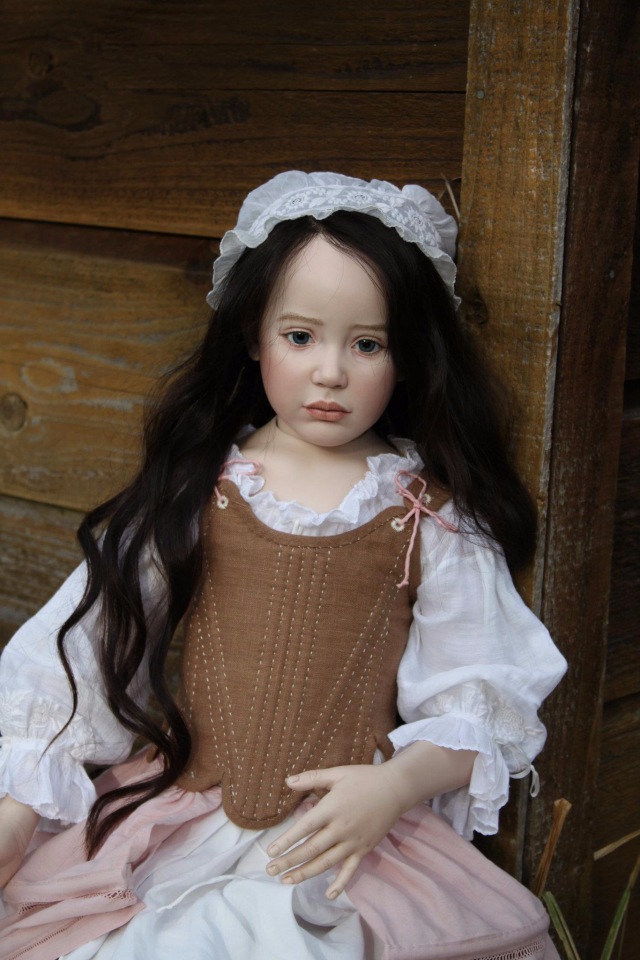 Процесс создания фарфоровых кукол - Джинн Гросс (Jeanne Gross). Часть пятая: Машина времени