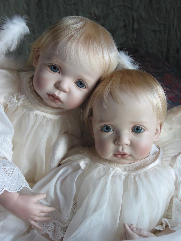 Процесс создания фарфоровых кукол - Джинн Гросс (Jeanne Gross). Часть первая - младенцы