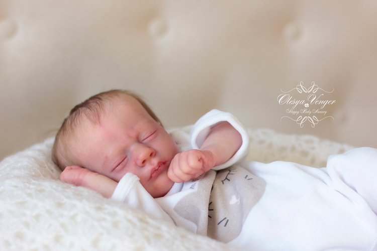 Моя кроха Эшли. Кукла реборн Олеси Венгер