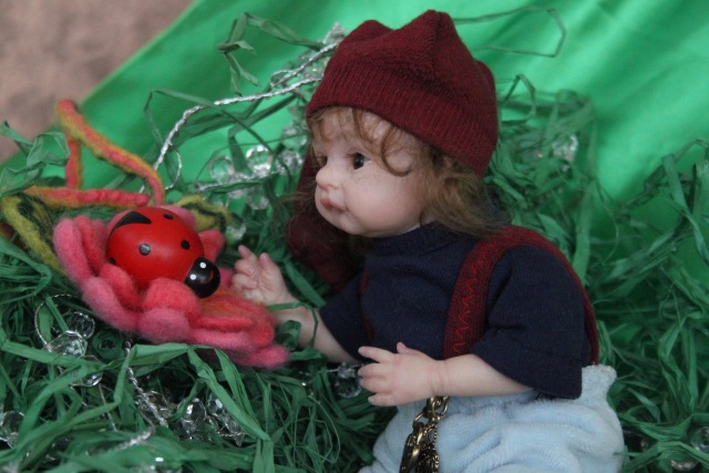 Малышок, кукла реборн Элины Кудрявцевой