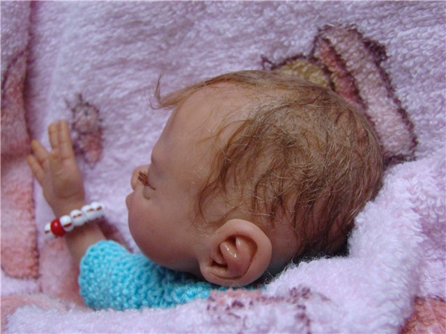 Еще один бутуз. Авторские куклы Кондрашовой Ирины